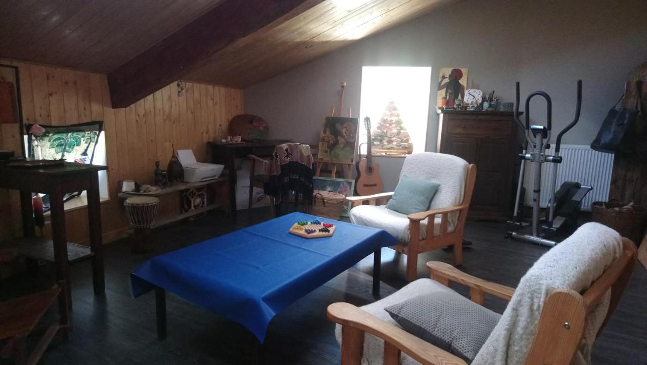 Chambre privée chez l'habitant Saint-Julien-Vocance Extérieur photo